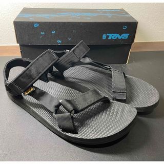 テバ(Teva)のTeva テバ ストラップサンダル 26cm  ブラック(サンダル)