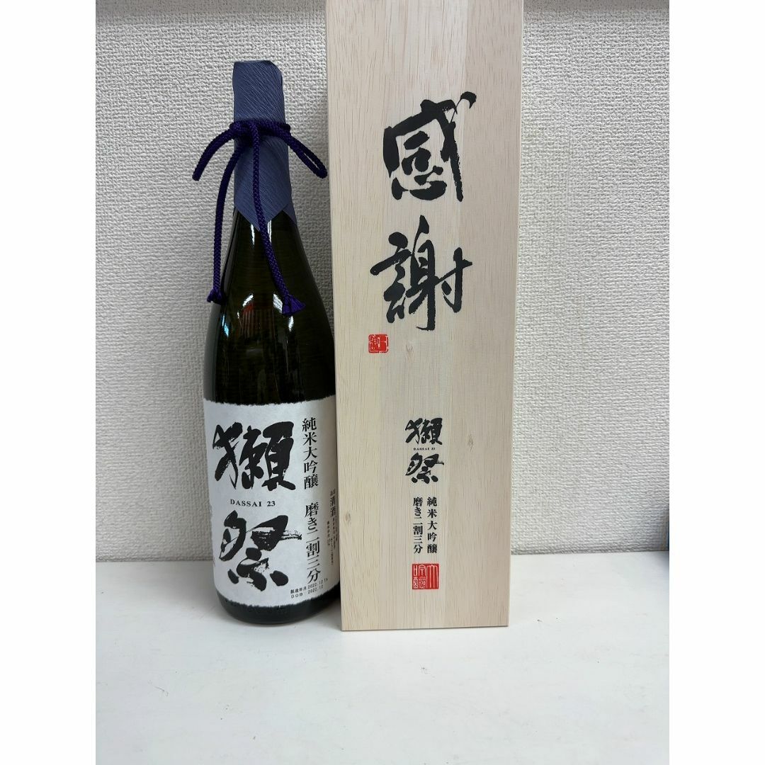 O-154 未開栓【獺祭 二割三分 純米大吟醸 1800ml 木 O-154 未開栓【獺祭 二割三分 純米大吟醸 1800ml 木