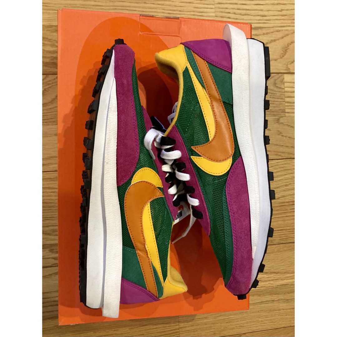 sacai × NIKE LDVワッフル パイングリーン