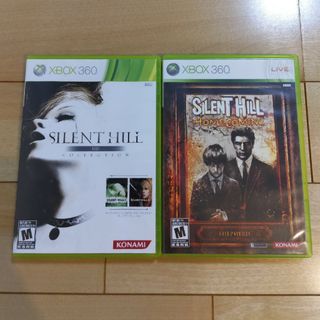 エックスボックス360(Xbox360)のXbox360　海外版　SILENT HILL　シリーズ　2本セット(家庭用ゲームソフト)