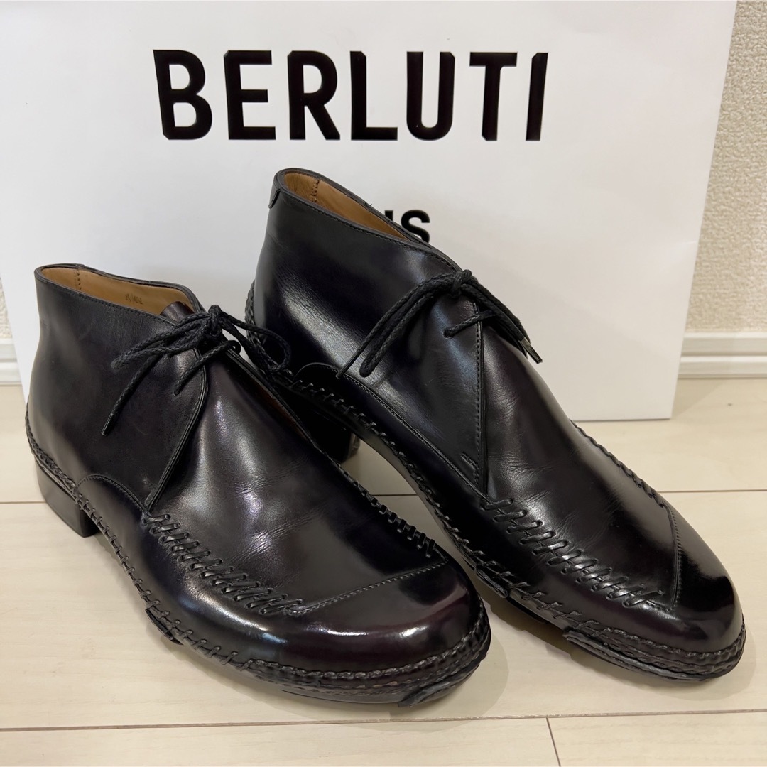 Berluti(ベルルッティ)の新品同様 ベルルッティ インディオ ブーツ メンズの靴/シューズ(ブーツ)の商品写真
