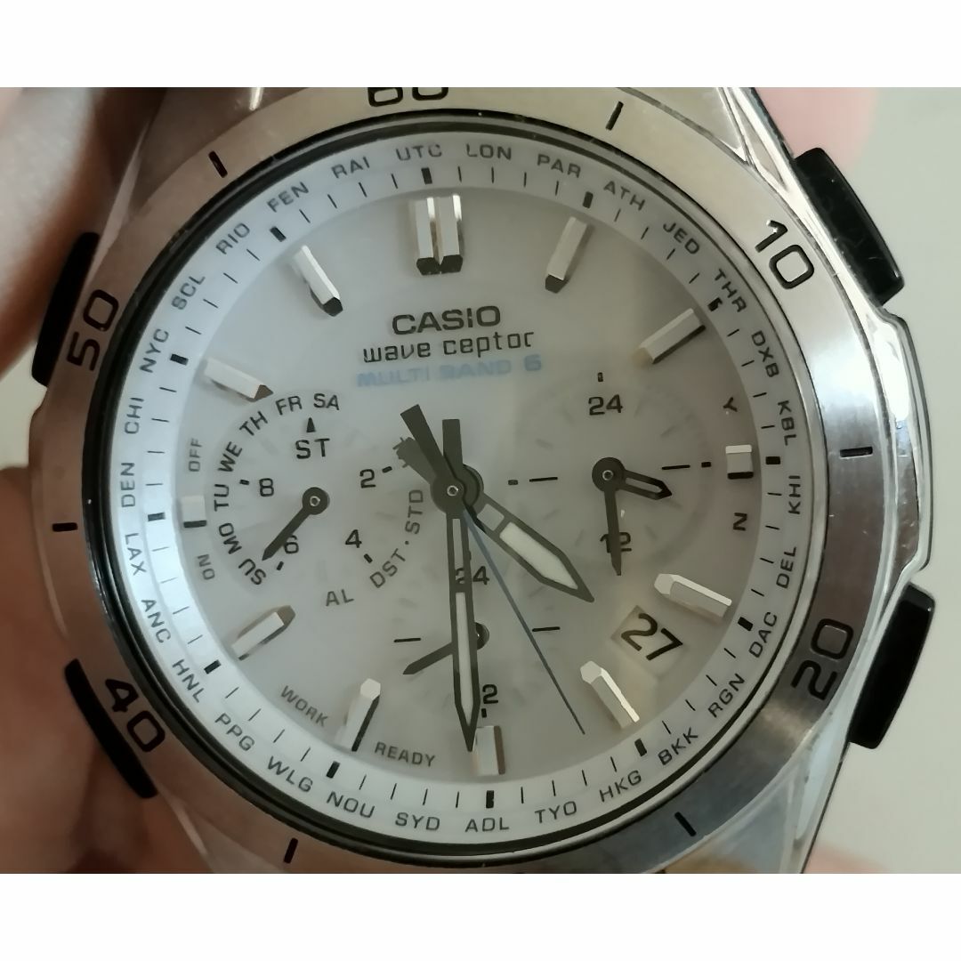 CASIO(カシオ)のCASIO WAVE CEPTOR MULTI BAND6 WVQ-M410 メンズの時計(腕時計(アナログ))の商品写真