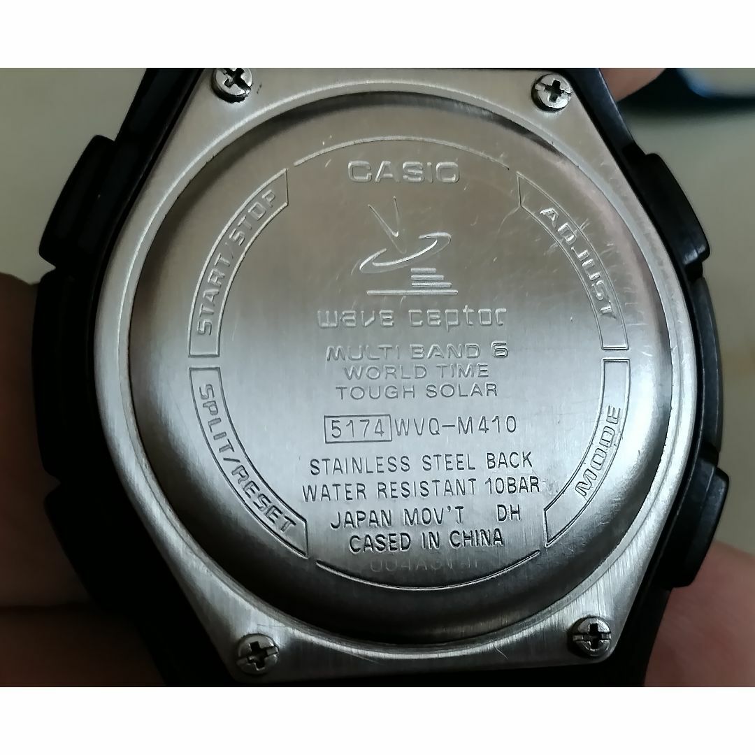 CASIO(カシオ)のCASIO WAVE CEPTOR MULTI BAND6 WVQ-M410 メンズの時計(腕時計(アナログ))の商品写真