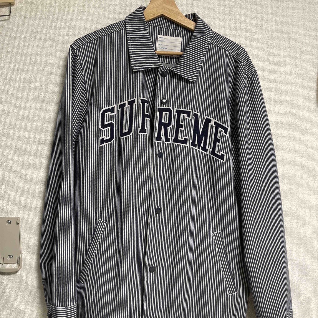 Supreme デニムコーチジャケット L - Gジャン/デニムジャケット