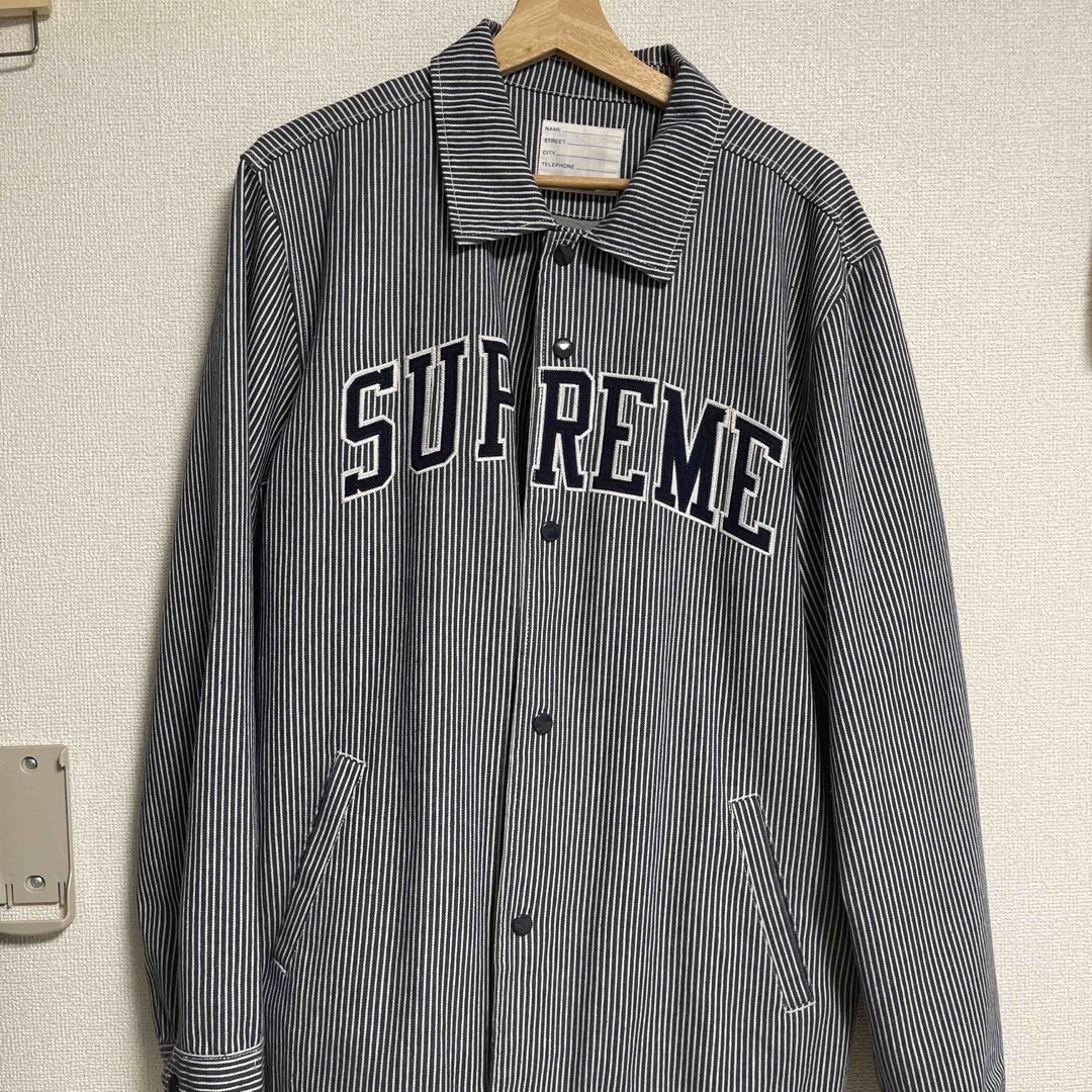 Supreme デニムコーチジャケット　L