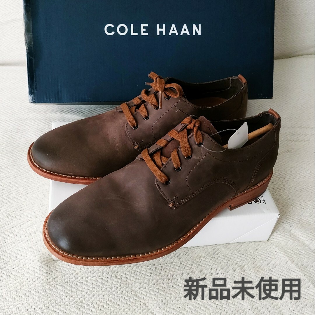 新品★コールハーン COLE HAAN フェザークラフト グランドブルーチャー靴 | フリマアプリ ラクマ
