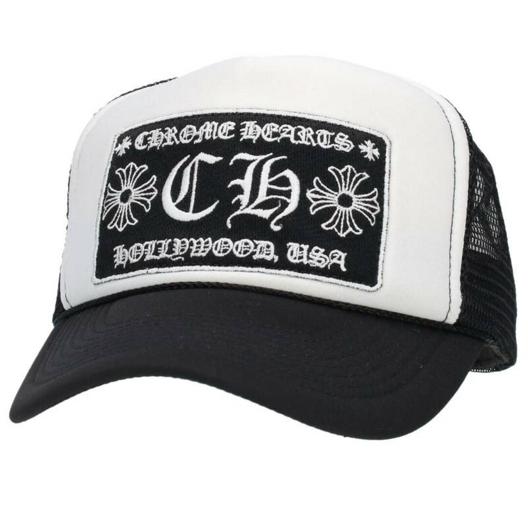 クロムハーツ ファッション小物 CH メッシュキャップ 帽子 ブラック