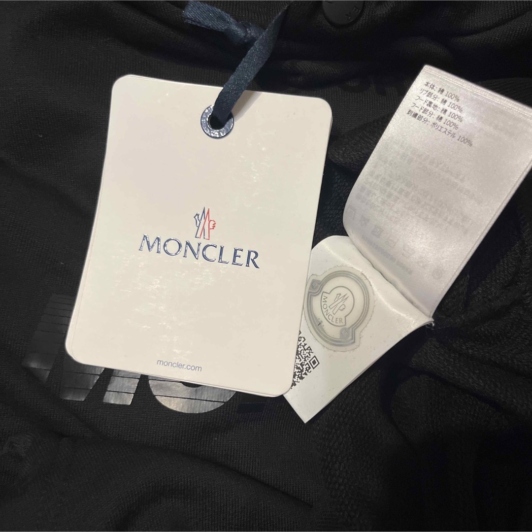 MONCLER モンクレール ロゴワッペン パーカー フーディー ブラック 黒 6