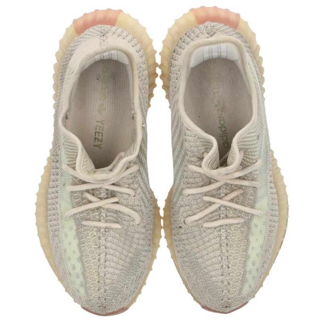 アディダス カニエウエスト  YEEZY BOOST 350 V2 CITRIN FW3042 イージーブーストシトリンスニーカー レディース 23cm