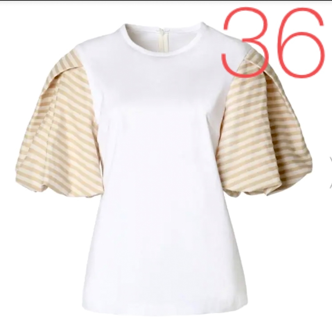 BORDERS at BALCONY - ボーダーズアットバルコニー PUFF SLEEVE TEE 36 ...