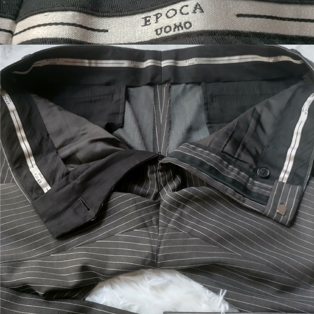 EPOCA UOMO 46size ウール98% 7枚目参照！