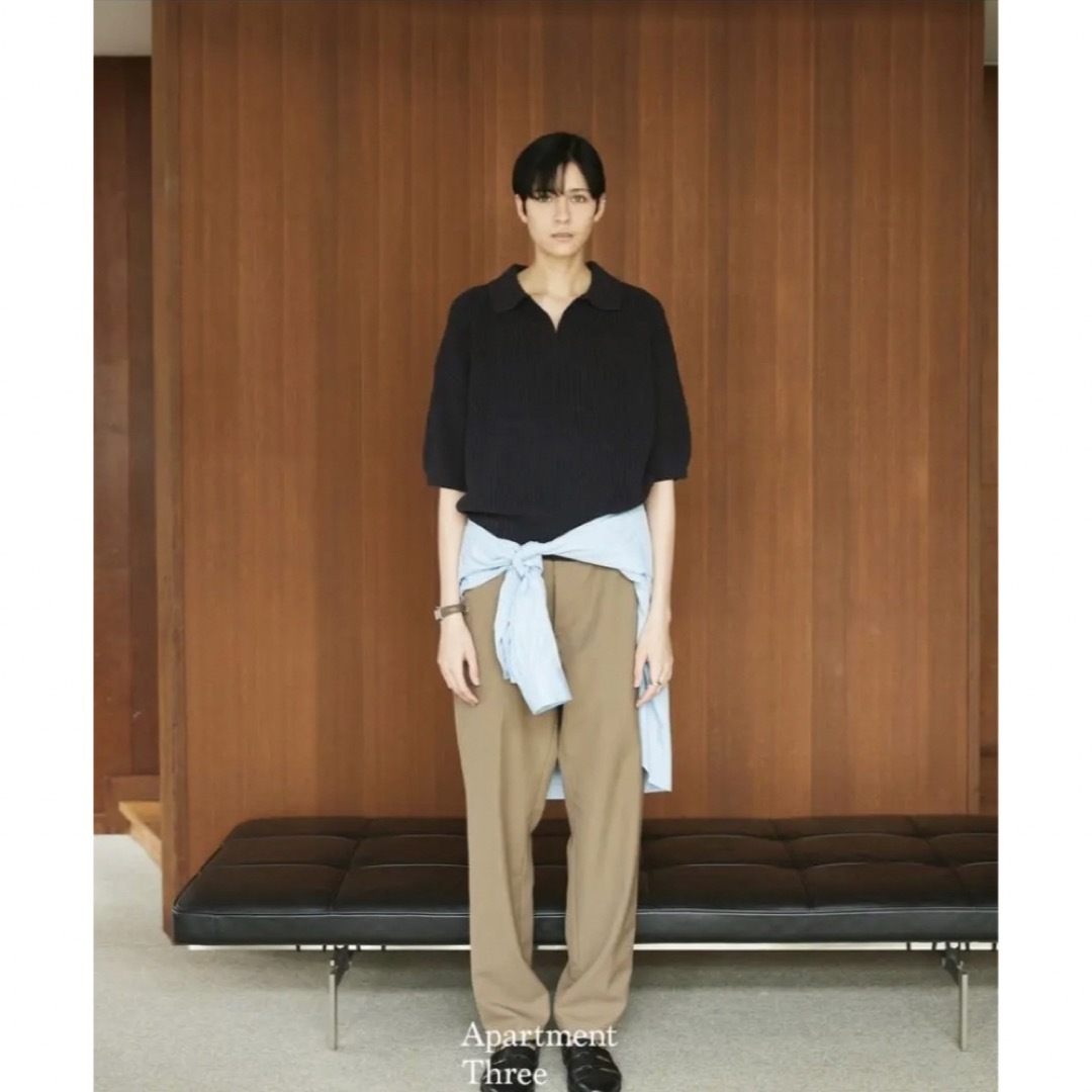 Apartment Three CottonBlend Knitted Poloの通販 by 孤独's shop|ラクマ