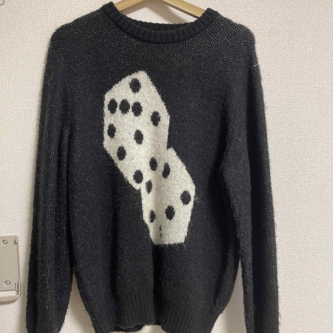 STUSSY(ステューシー)のSTUSSY 21aw DICE MOHAIR SEATER Size-S メンズのトップス(ニット/セーター)の商品写真