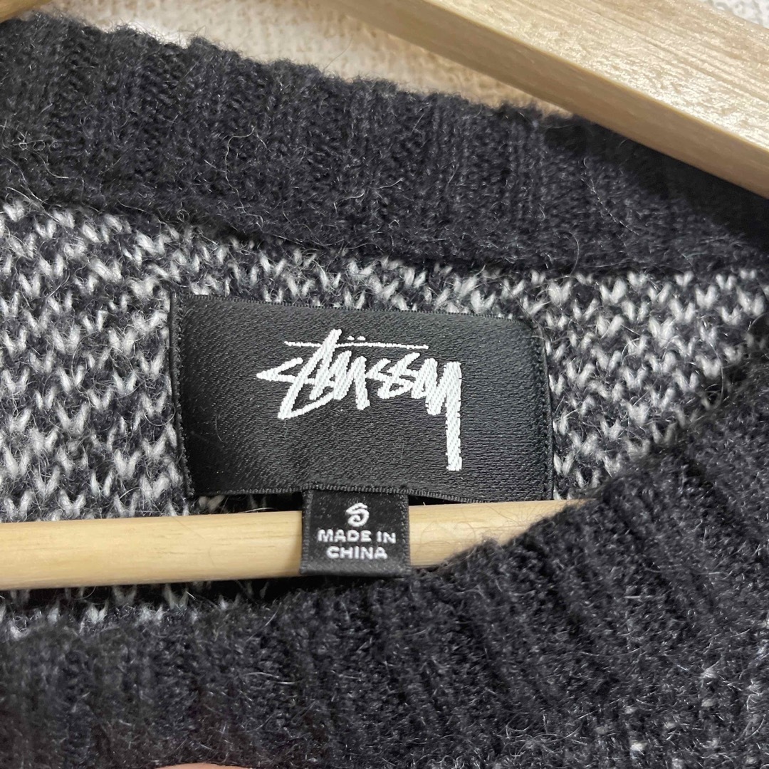 STUSSY(ステューシー)のSTUSSY 21aw DICE MOHAIR SEATER Size-S メンズのトップス(ニット/セーター)の商品写真