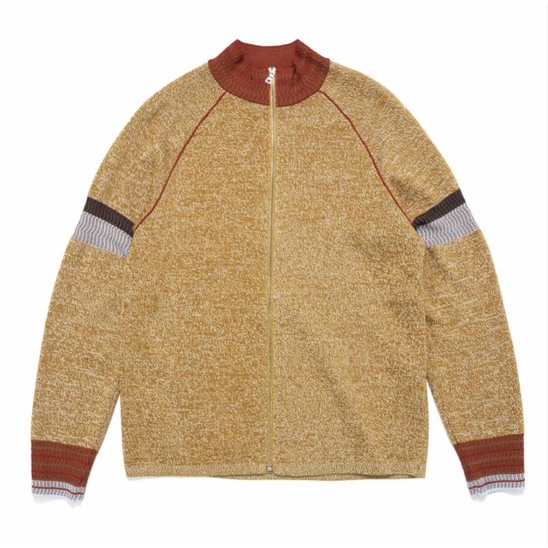 Wales Bonner／GOLDEN ZIP UP GOLD