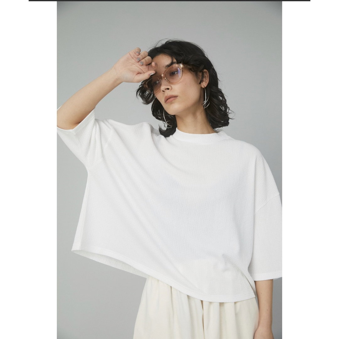 【新品タグあり・完売】HeRIN.CYE / カットソー / ホワイト