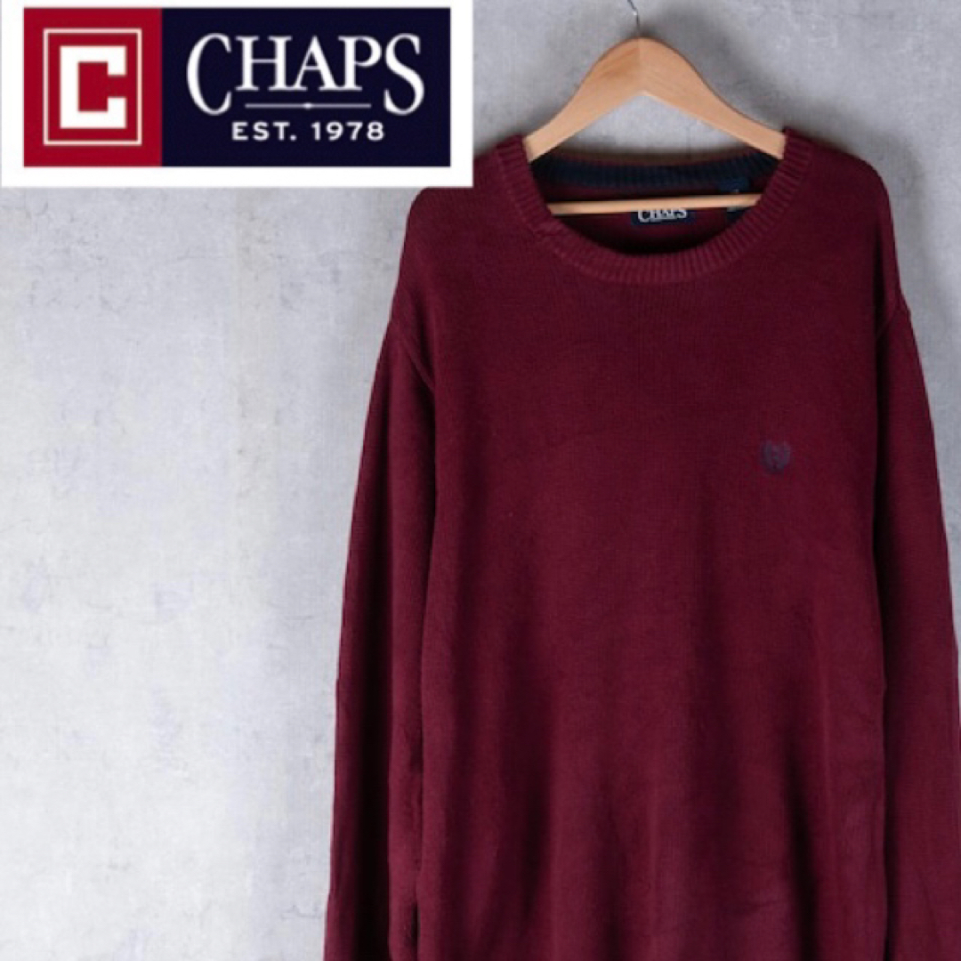 CHAPS(チャップス)の✳︎良品✳︎送料込【CHAPS/チャプス】コットン　ニット レディースのトップス(ニット/セーター)の商品写真