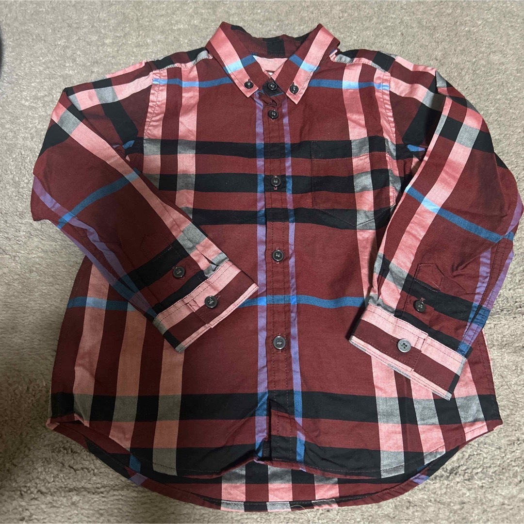 BURBERRY(バーバリー)のバーバリーチルドレンシャツ キッズ/ベビー/マタニティのキッズ服男の子用(90cm~)(Tシャツ/カットソー)の商品写真