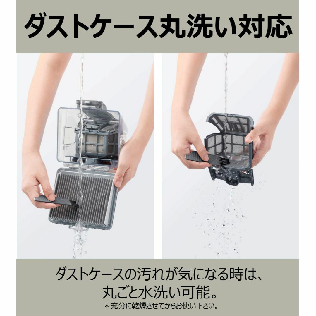 日立 掃除機 ごみダッシュ サイクロン式 日本製 強烈パワー620W お手入れ簡 4