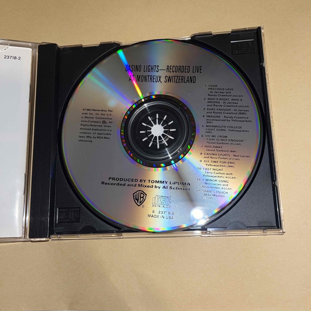 カジノ・ライツ・ライヴ・アット・モントルー  US盤CD エンタメ/ホビーのCD(ジャズ)の商品写真