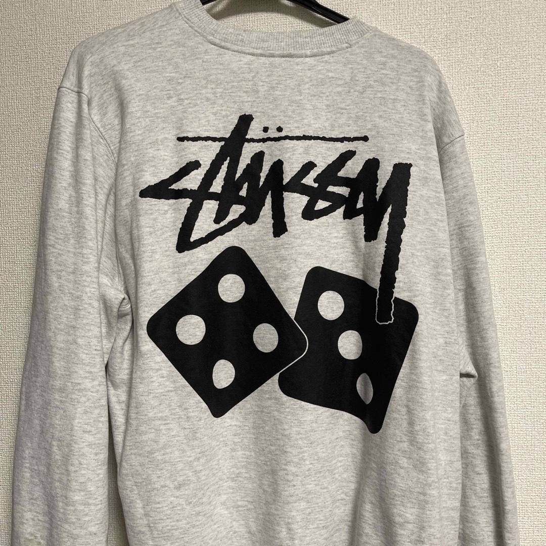 STUSSY ステューシー Dice Crew ロゴスウェット トレーナー