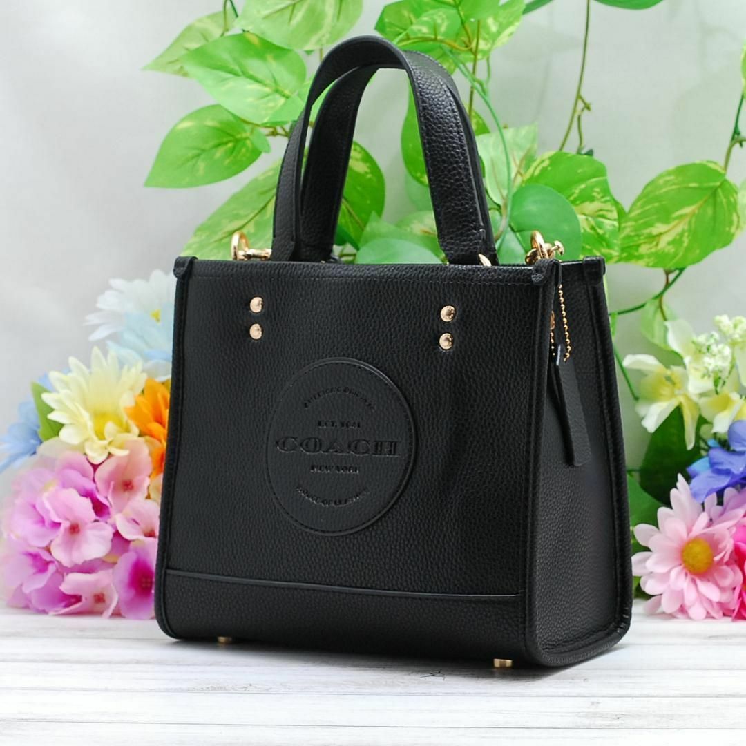 免税物品COACH - 40☆新品☆COACH☆トートバッグ☆コーチパッチ☆ミニ