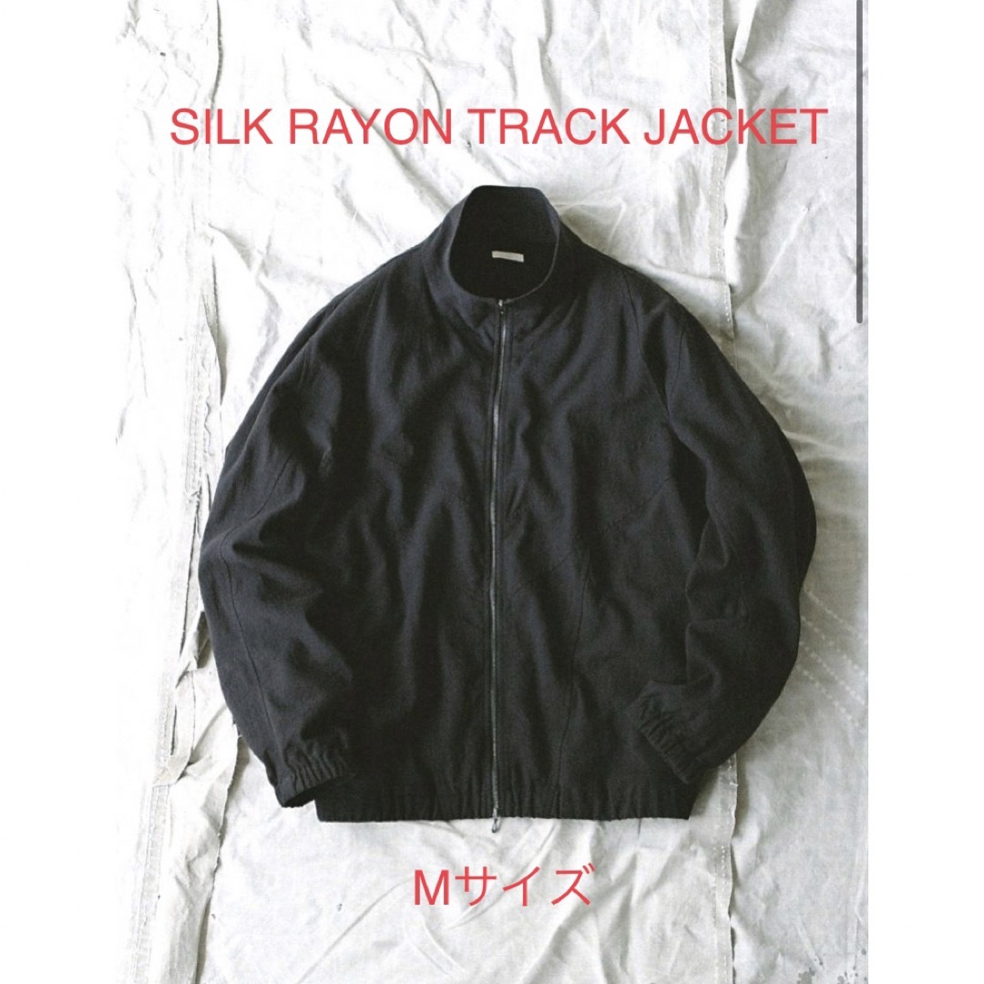 LIDNM  SILK RAYON TRACK JACKET Mサイズ