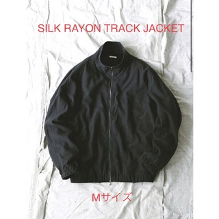 【LIDNM】SILK RAYON TRACK JACKET