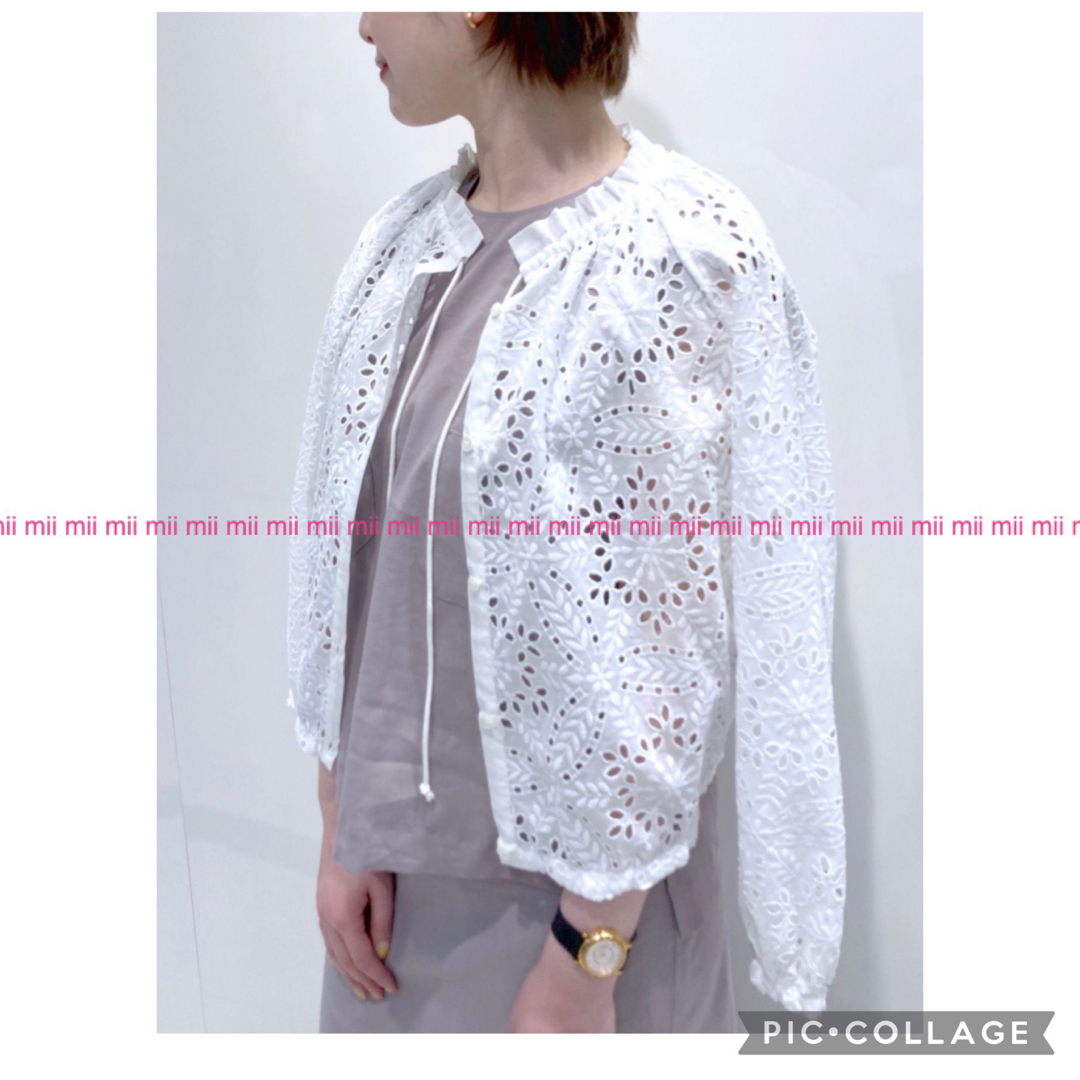 ✤2021SS セオリーリュクス theory luxe レースシャツ ブルゾン | www