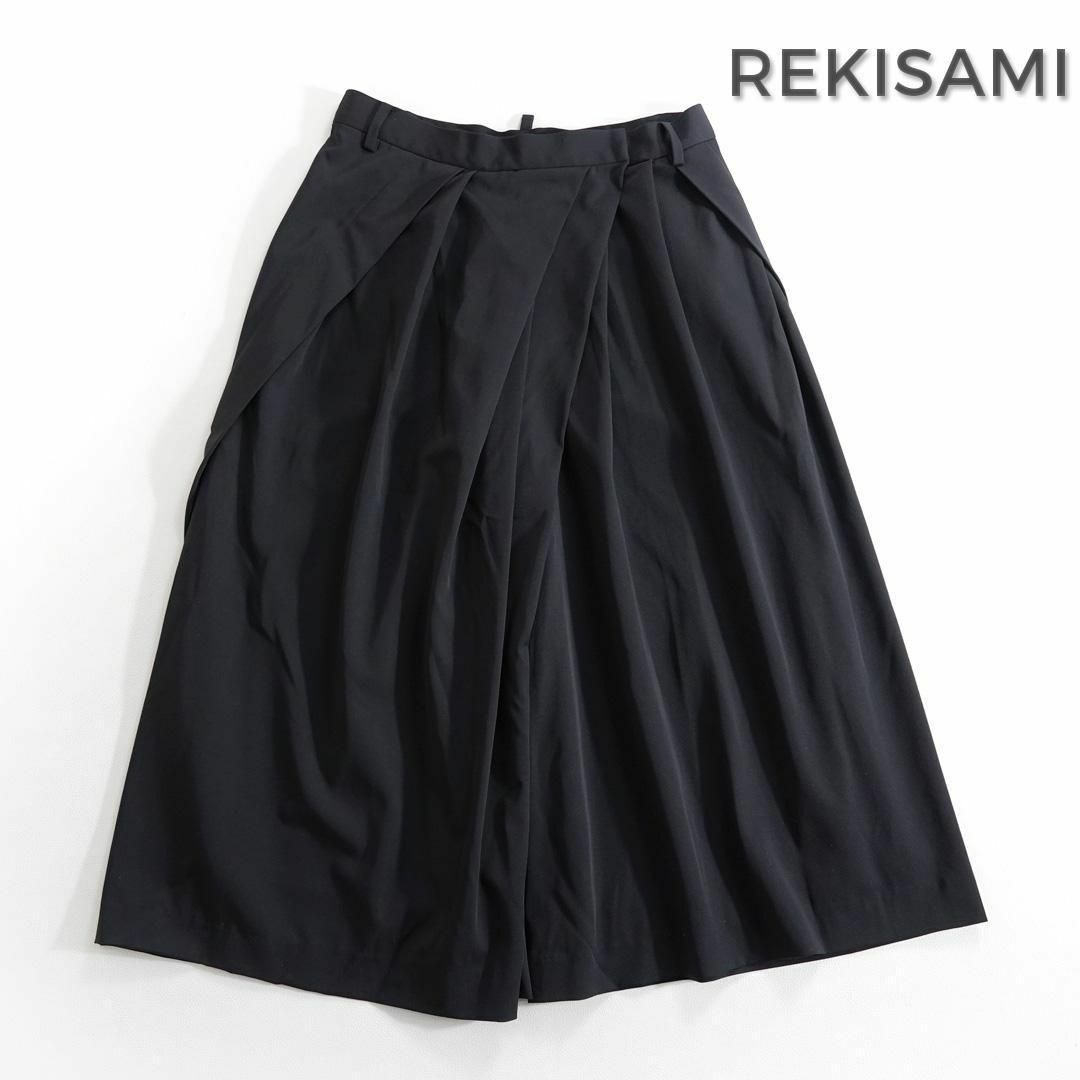 929*新品タグ付き レキサミ REKISAMI 変形デザイン ワイドパンツ