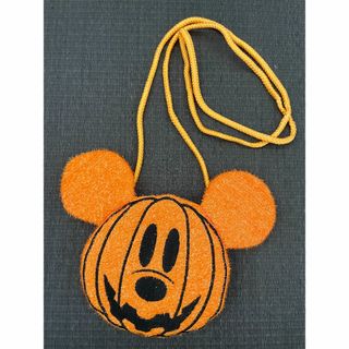 ディズニー(Disney)の【美品】ディズニー　ハロウィーン　ショルダー　小物入れ　ミッキー(アクセサリー)