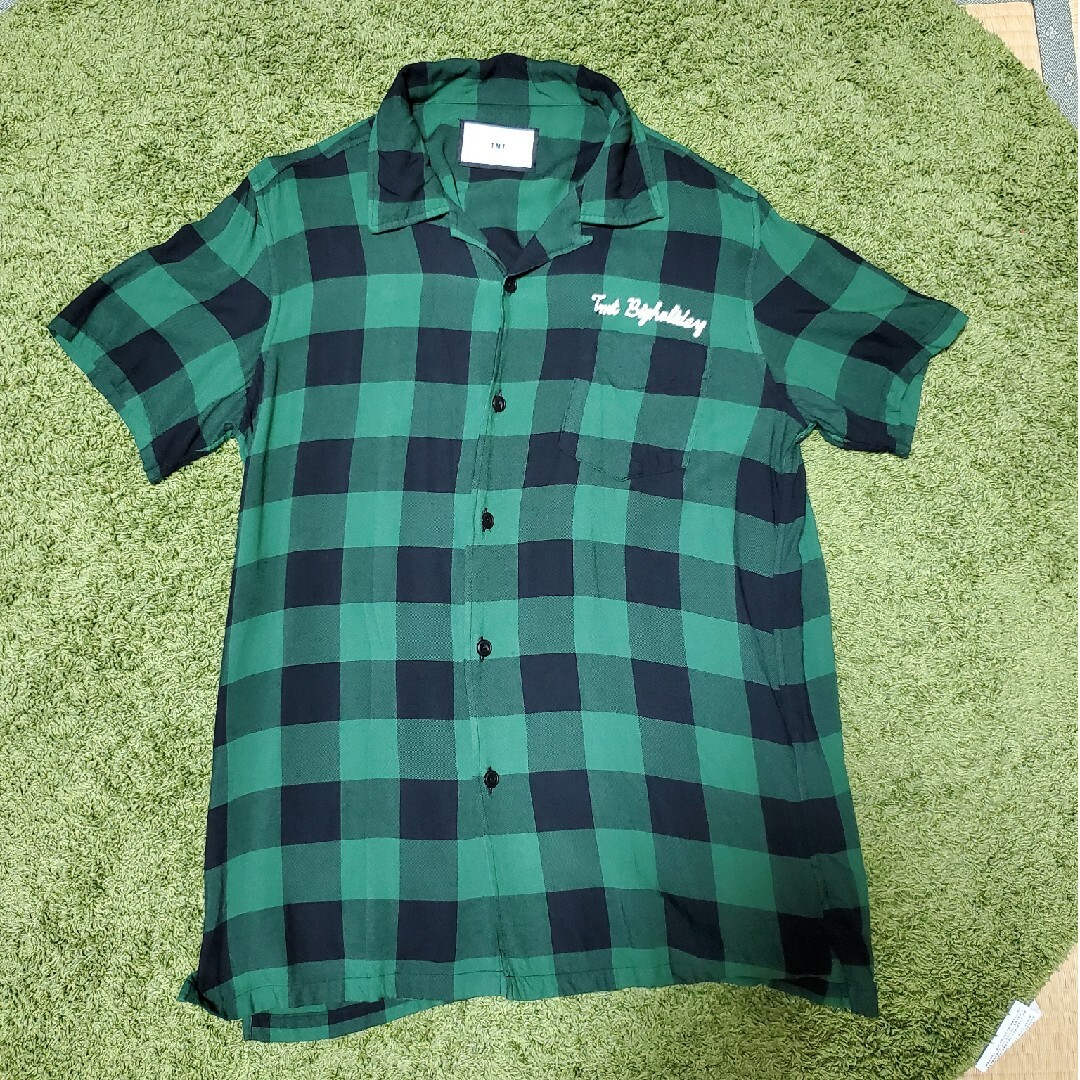 TMT(ティーエムティー)のTMT OMBRE CHECK SHORT SLEEVES SHIRTS メンズのトップス(シャツ)の商品写真