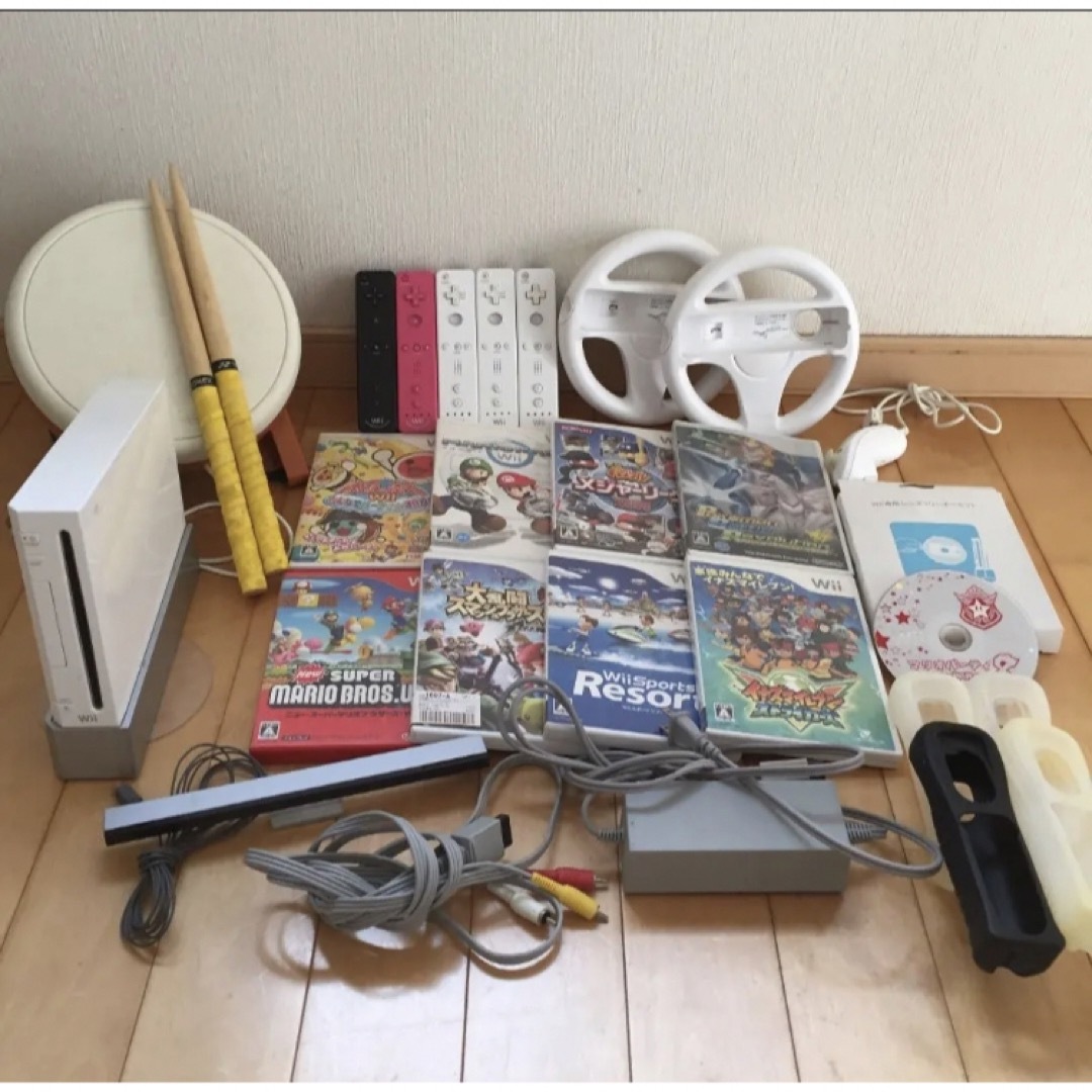 Wii  本体&ソフト まとめ売り　品