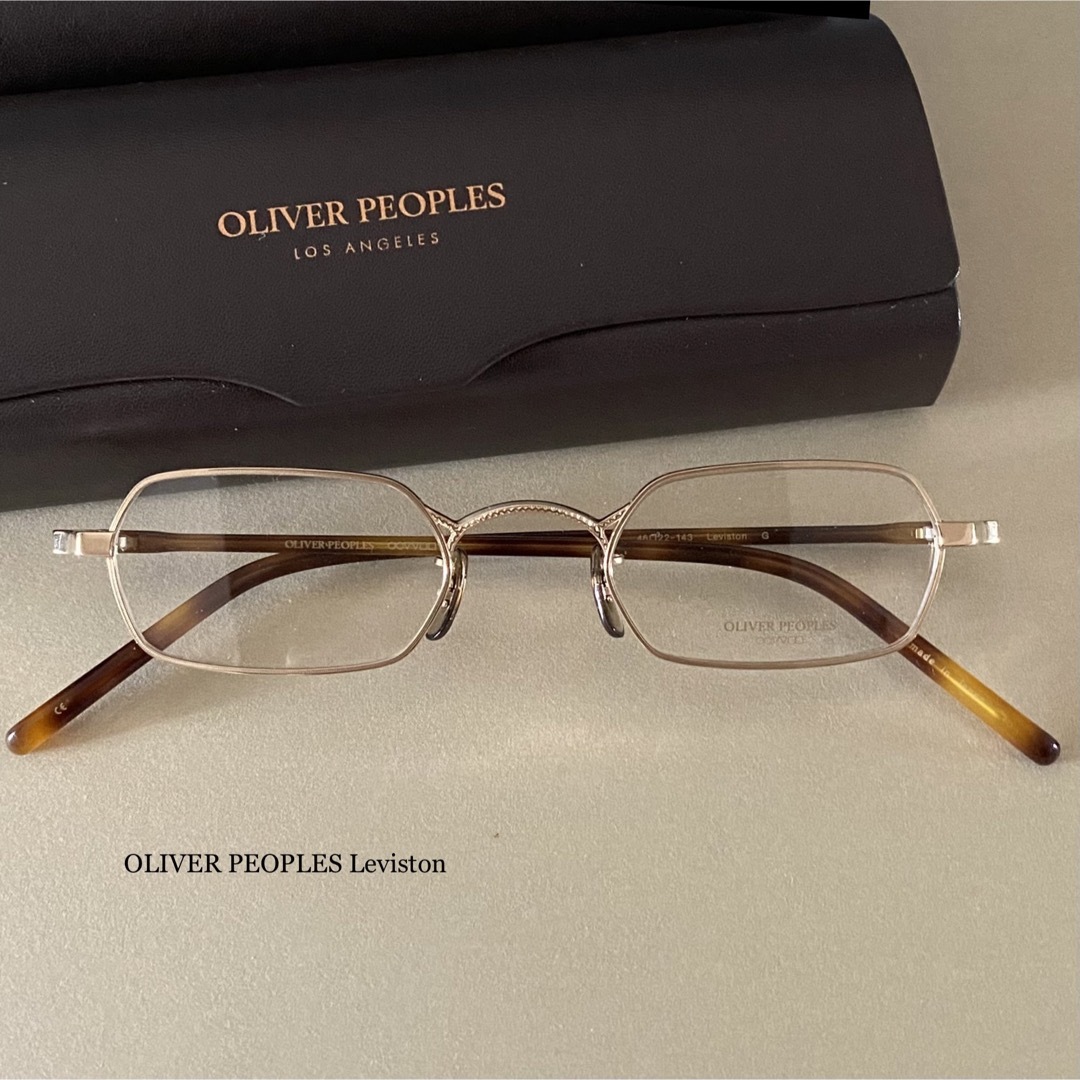 OV284 新品 OLIVER PEOPLES Leviston G メガネ