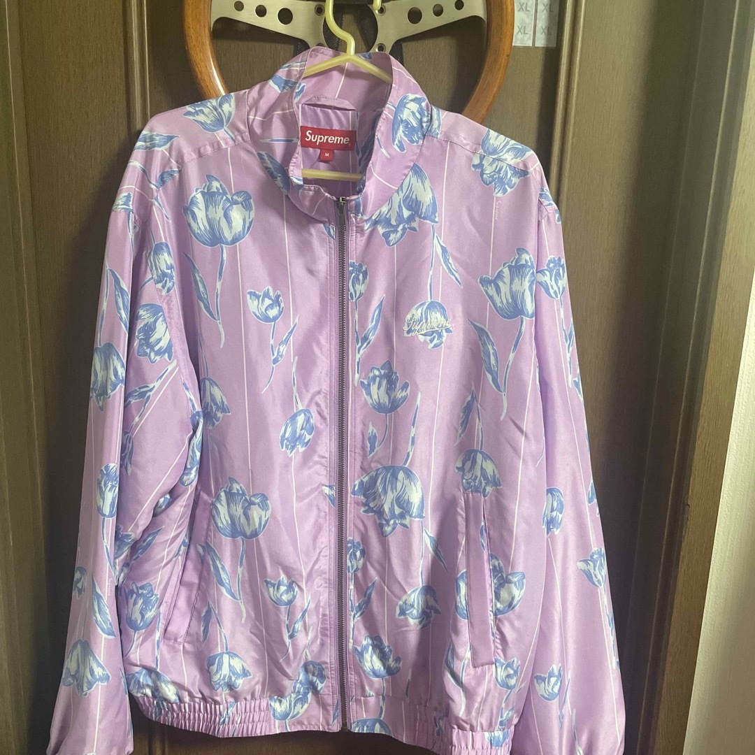 Supreme Floral Silk Track Jacket シュプリーム - ナイロンジャケット