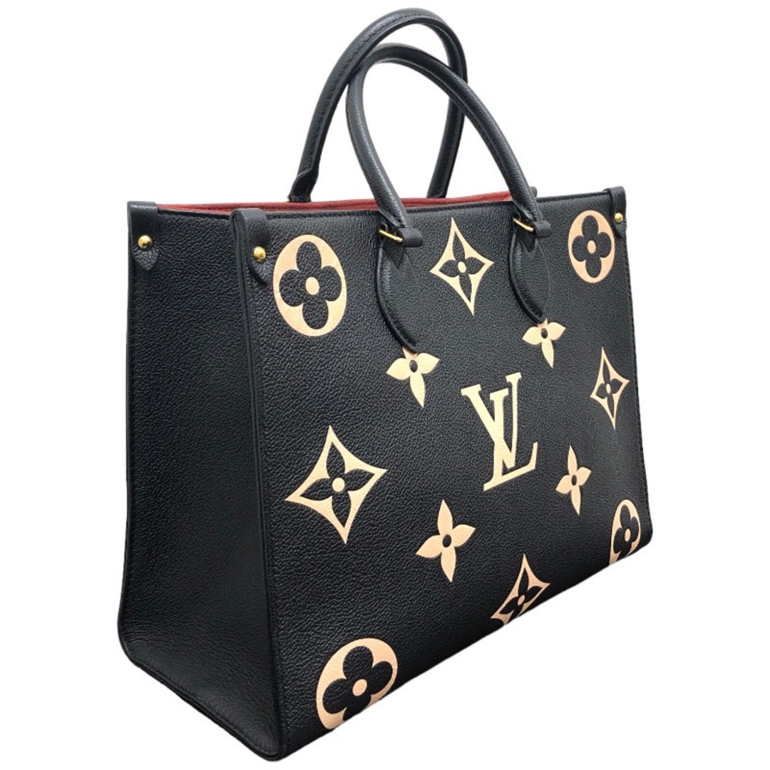 ルイ・ヴィトン LOUIS VUITTON オンザゴーMM M45495 バイカラー モノグラム・アンプラント レディース ハンドバッグ