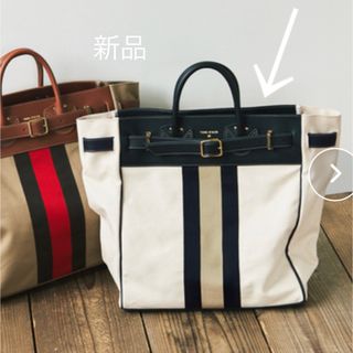 ヤングアンドオルセン(YOUNG&OLSEN)の【YOUNG&OLSEN/ヤングアンドオルセン】別注ラインテープ TOTE 新品(トートバッグ)