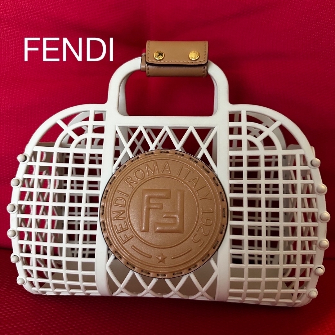 FENDI フェンディ バスケット  ミニバッグ