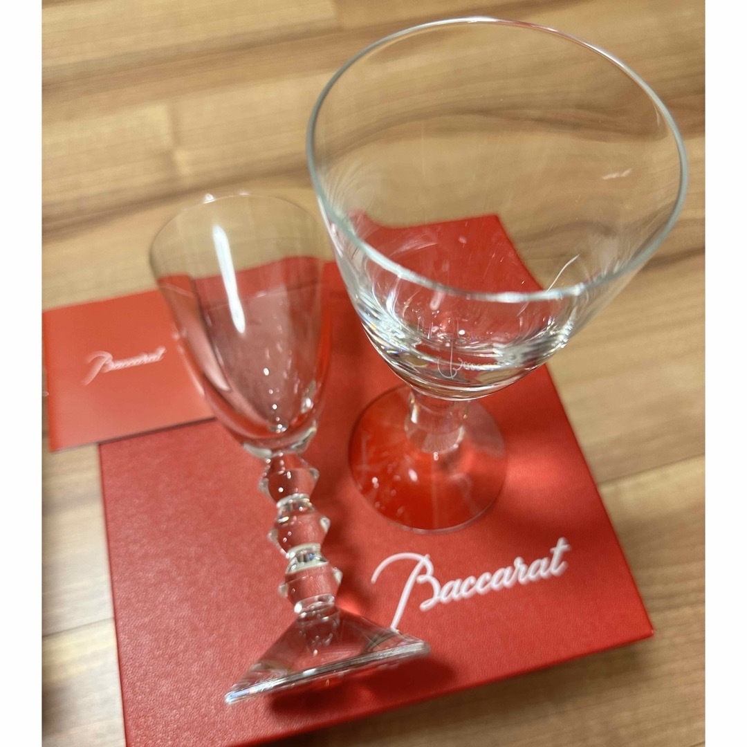 Baccarat - 未使用 バカラ ペア ワイングラス 純正箱 フランス製