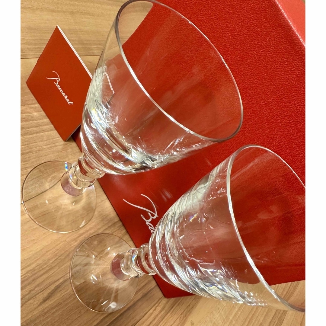 Baccarat - 未使用 バカラ ペア ワイングラス 純正箱 フランス製