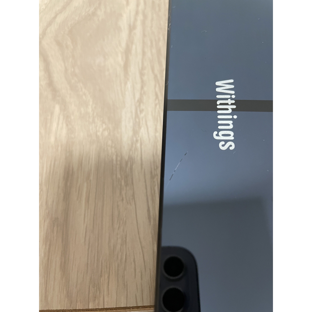 Withings Wi-Fi BodyScale WBS01 スマホ/家電/カメラの美容/健康(体重計/体脂肪計)の商品写真