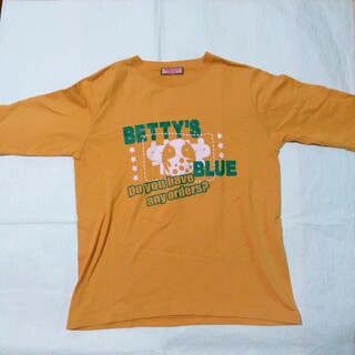 ベティーズブルー(BETTY'S BLUE)の値下げベティーズブルー　Tシャツ(Tシャツ(半袖/袖なし))