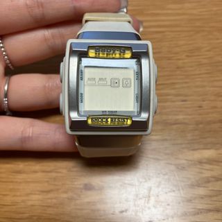 ジーショック(G-SHOCK)のbaby G ホワイト　ジャンク品(腕時計(デジタル))