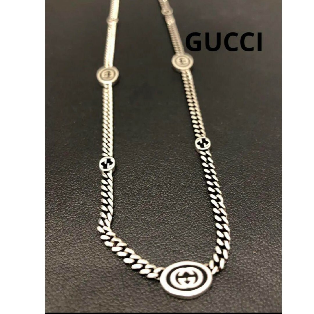 GUCCI♡インターロッキングGネックレス