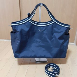 アニエスベー(agnes b.)のMX41様専用　美品　アニエスベー  2wayボストンバッグ　 トートバッグブラ(ボストンバッグ)