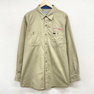 carhartt - US古着 カーハート Carhartt ワーク シャツ 企業 ワッペン ...