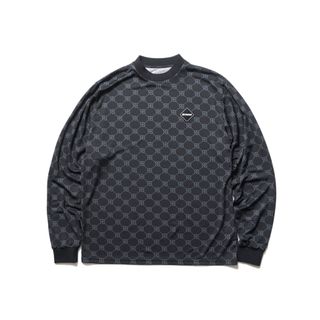 エフシーアールビー(F.C.R.B.)のFCRB MONOGRAM L/S BAGGY TOP 2023 AW Lサイズ(Tシャツ/カットソー(七分/長袖))