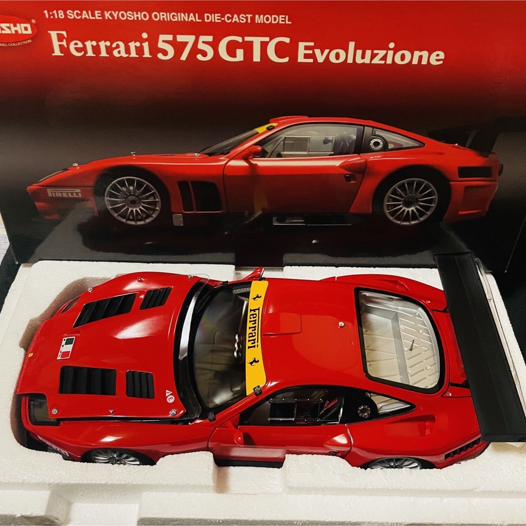 フェラーリ 575 GTC エヴォルツィオーネ 1/18 京商 | www