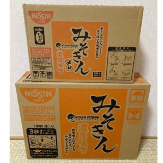 みそきんラーメン　みそきんメシ　ケース(インスタント食品)