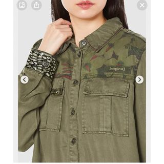 デシグアル(DESIGUAL)のデザインシャツブラウス XL  デシグアル  (シャツ/ブラウス(長袖/七分))